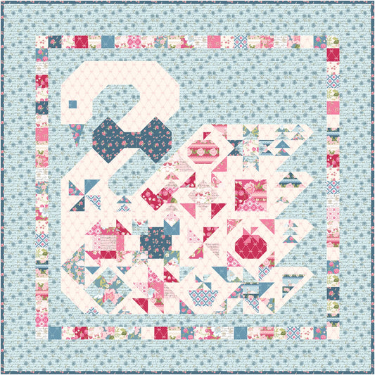 Swan Song Quilt Pattern - Stolen Moments image 1