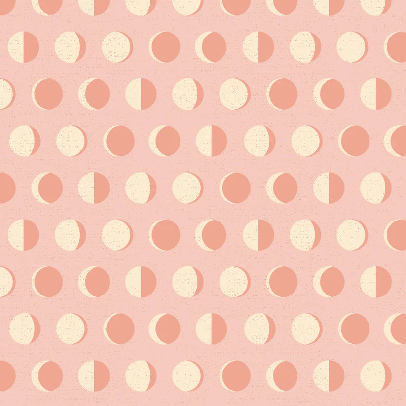 moonbeam dreams by Poppie Cotton - Moon Phase Blush image 0