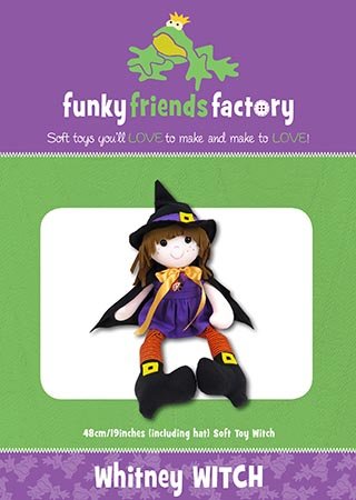 Whitney Witch Halloween Doll- Funky Friends Factory Pattern image 0
