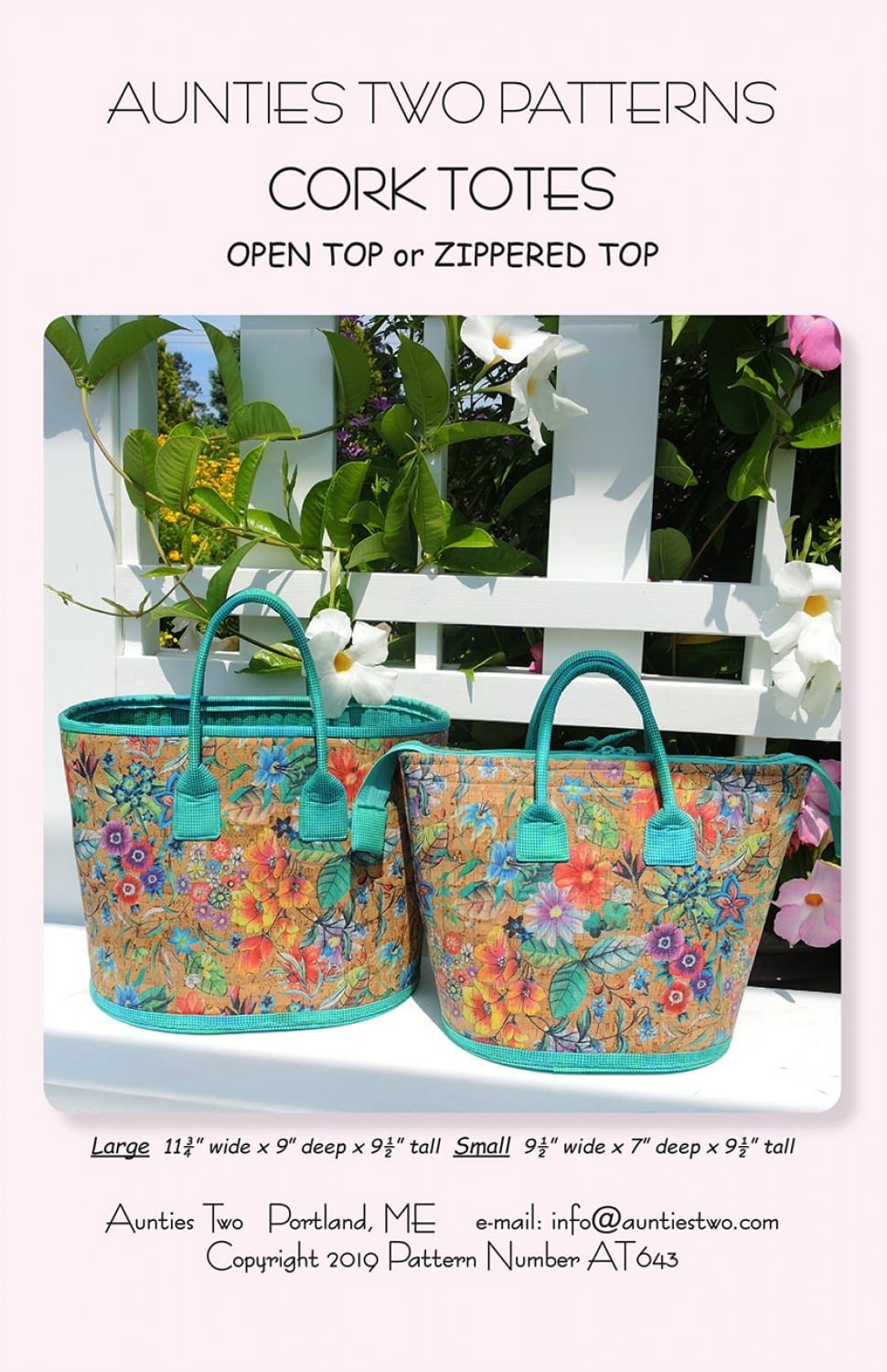Cork Totes Pattern image 0