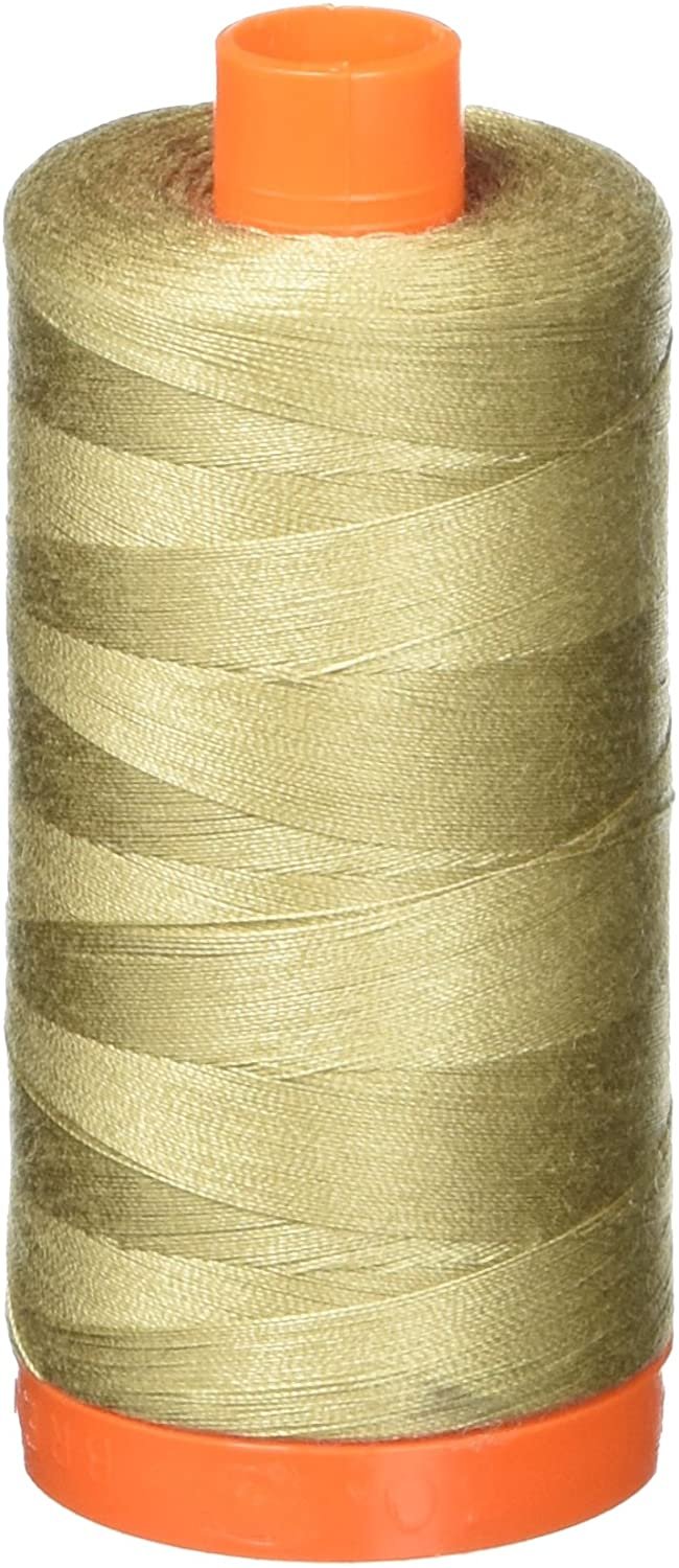 Aurifil 50Wt 100% Mako Cotton Thread Linen image 0