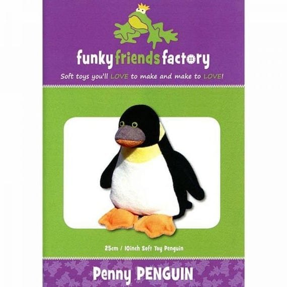 Penny Penguin - Funky Friends Factory Pattern image 0