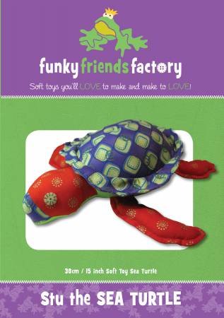 Stu Sea Turtle - Funky Friends Factory Pattern image 0