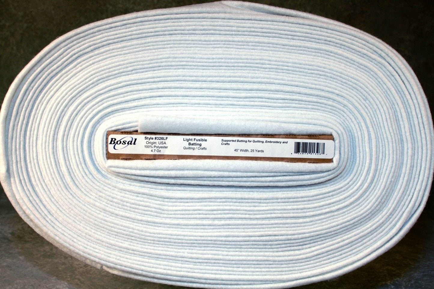 Bosal Single Sided Light Fusible Batting 45in image 0