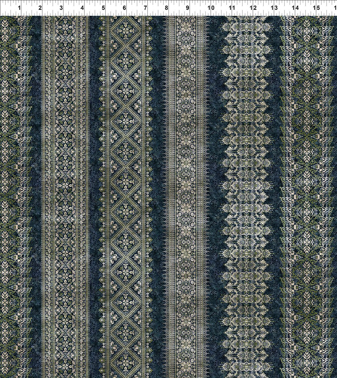 Carpet Bag Romance by Jason Yenter - Blue Stripe image 0
