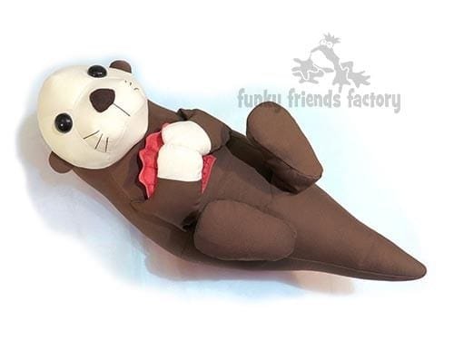 Oscar the Otter - Funky Friends Factory Pattern image 0