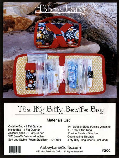 The Itty Bitty Beatle Bag Pattern - Abby Lane Quilts image 0
