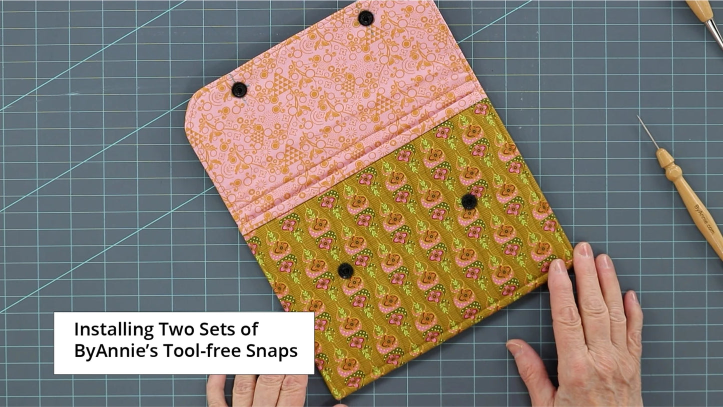 Tool-free Snaps - Set of Four - Nickel - ByAnnie