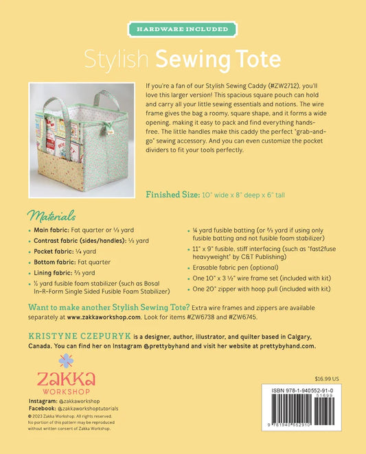STYLISH SEWING TOTE