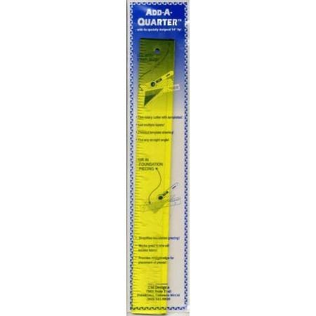 Add-A-Quarter 12" Ruler image 0
