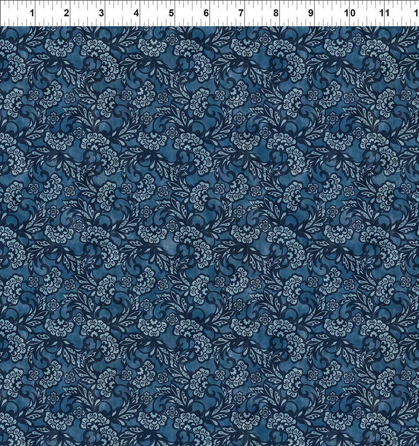 Carpet Bag Romance by Jason Yenter - Blue Tonal image 0