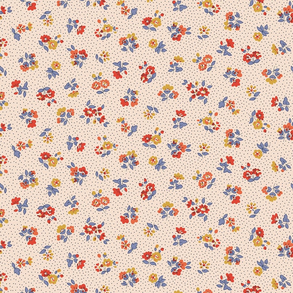 Liberty Floral Nostalgia - Flora Beatrice Natural image 0