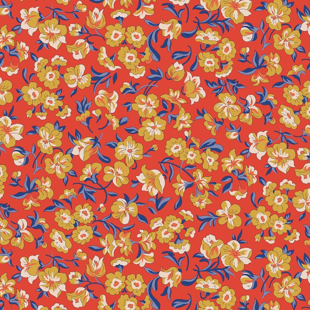 Liberty Floral Nostalgia - Eleanor Grace Orange image 0