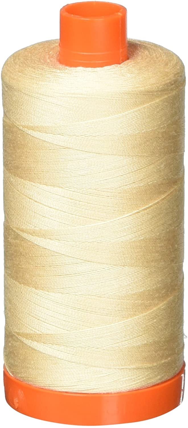 Aurifil 50Wt 100% Mako Cotton Thread Pale Flesh image 0
