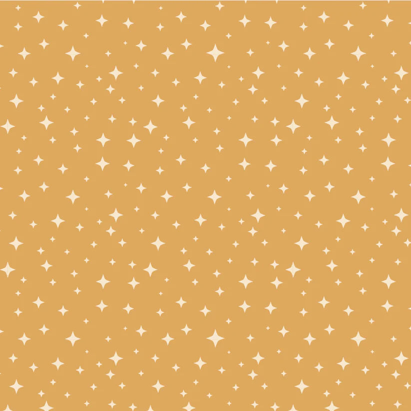 moonbeam dreams by Poppie Cotton - Star Bright Yellow image 0