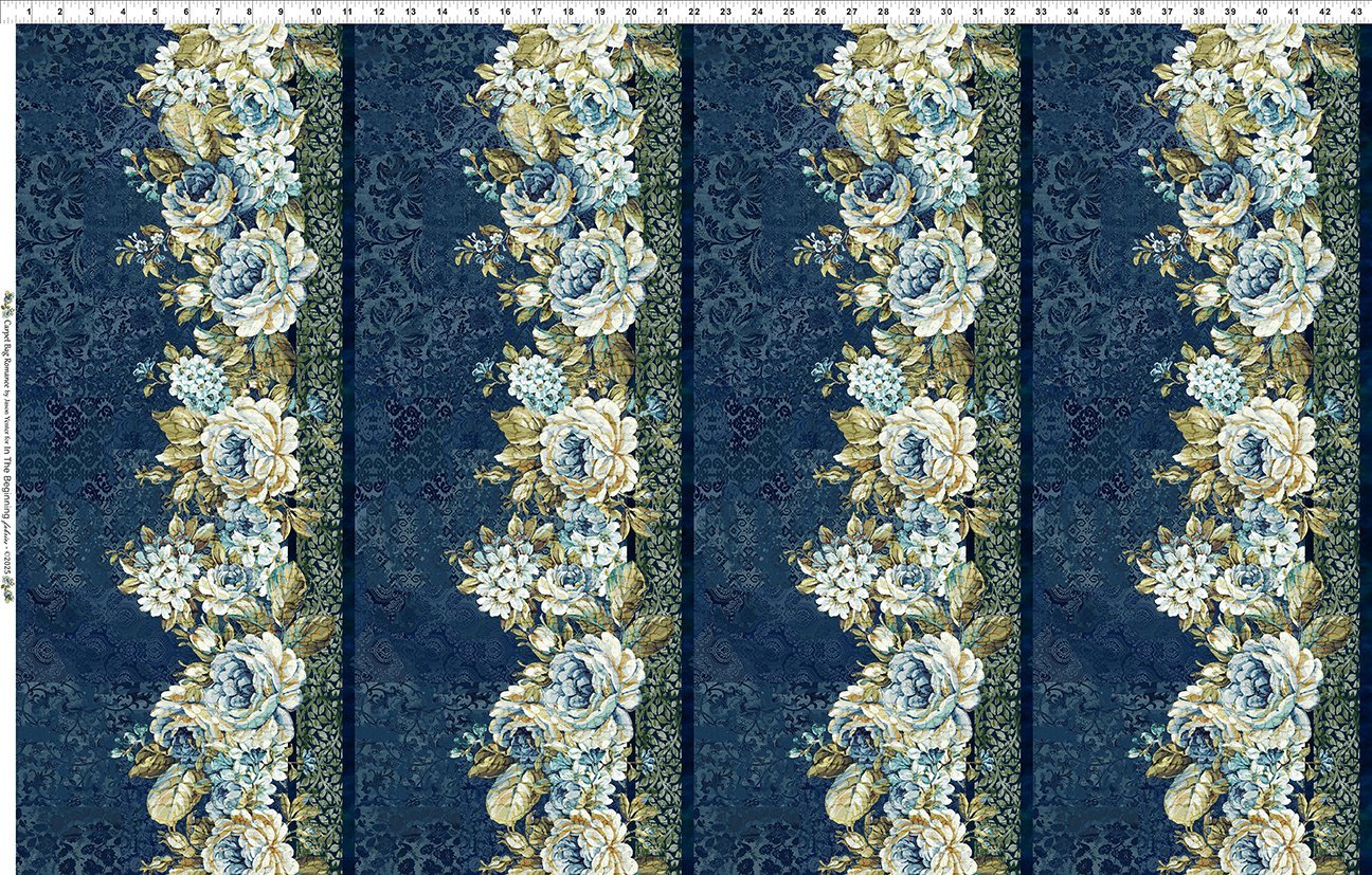 Carpet Bag Romance by Jason Yenter - Blue Border image 1