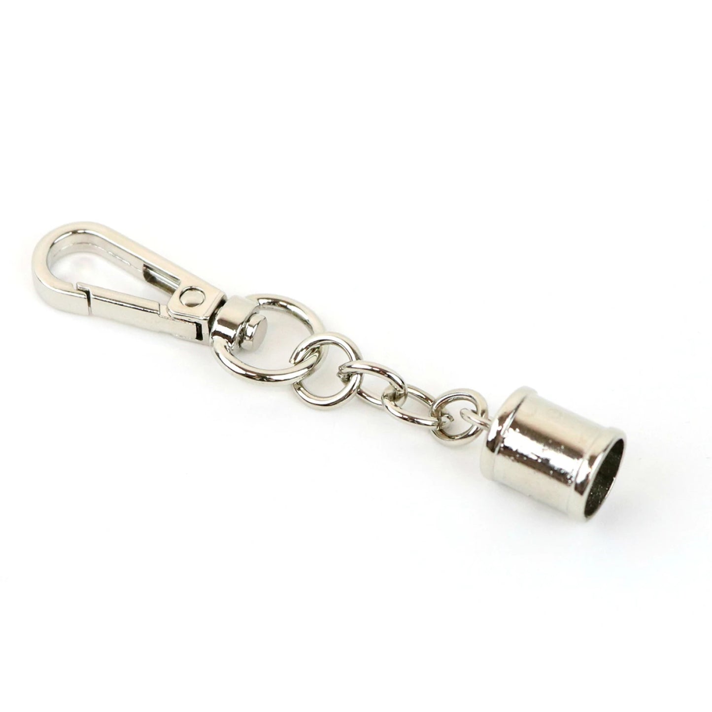 Two Tassel Caps with Swivel Nickel image 0