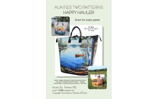 Happy Hauler- Aunties Two Bag Pattern image 0