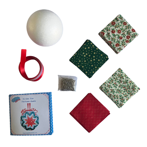 Living In Loveliness - No Sew Bauble Kit in Red image 2