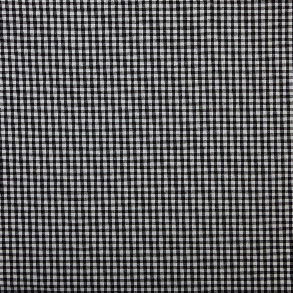Black/white Yarn Dyed Small Gingham Check from Kobenz by Modelo Fabrics