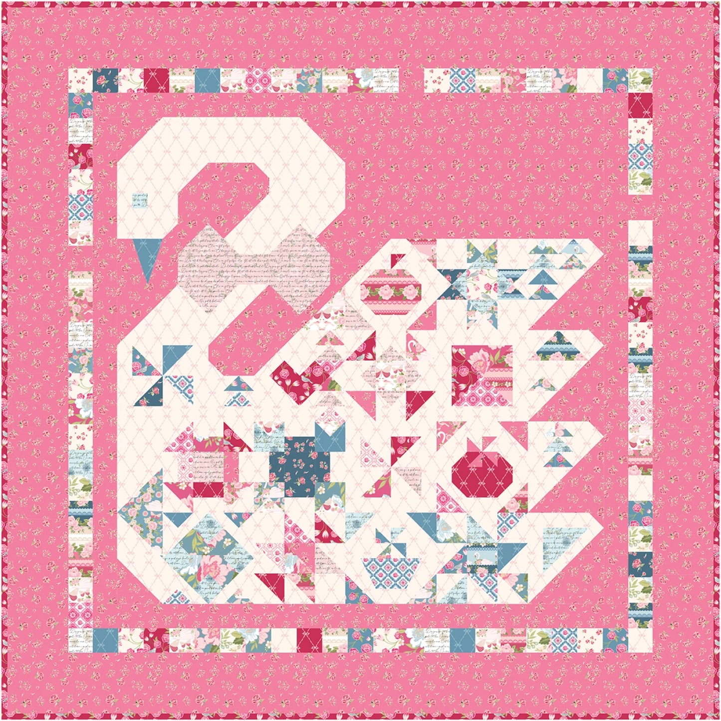 Swan Song Quilt Pattern - Stolen Moments image 2