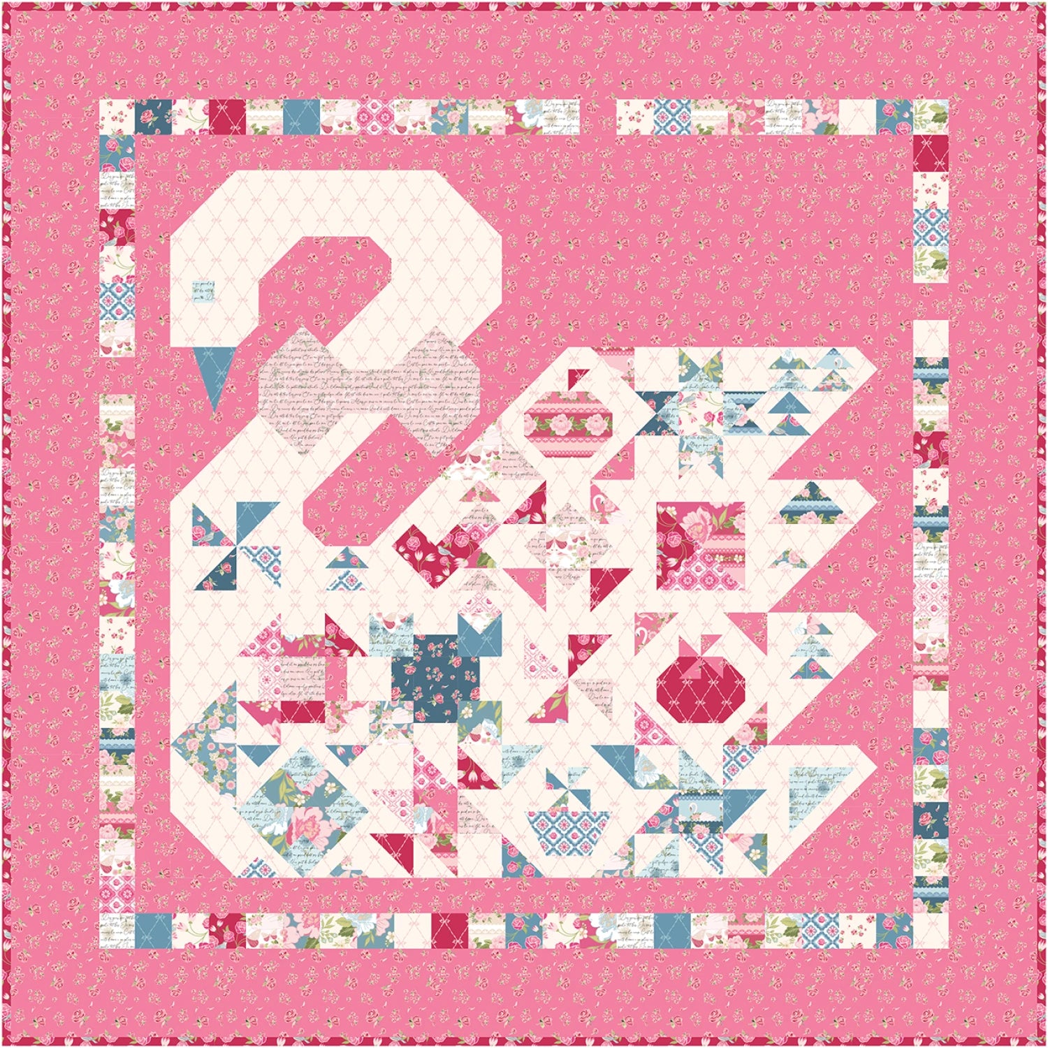 Swan Song Quilt Pattern - Stolen Moments image 2