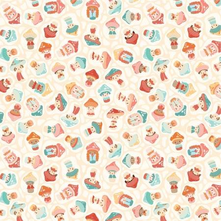 Mushroom Blooms by Poppie Cotton - 70430-15 image 0