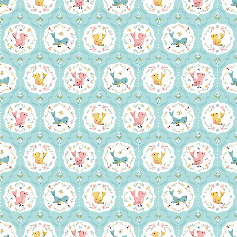 Finding Wonder by Poppie Cotton - Tweeting Blue image 0