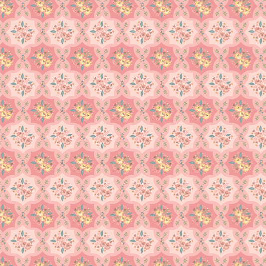 Wildwood Dwellings by Poppie Cotton - Quilty Patches Blush image 0