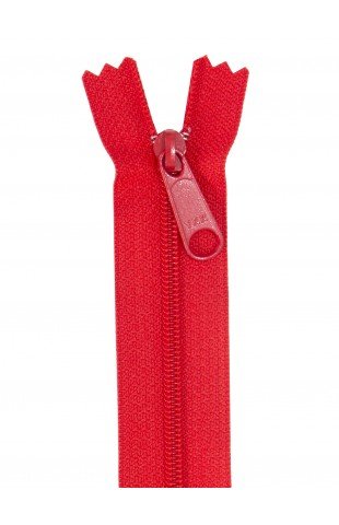 24" Handbag Zippers Single Slide From ByAnnie - Atom Red image