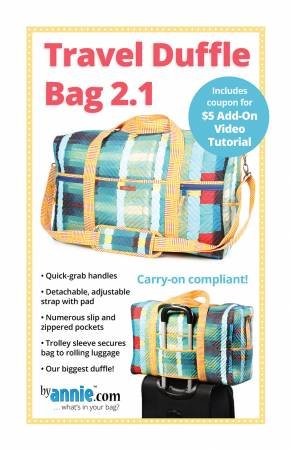 Travel Duffle Bag 2.1 - Pattern From ByAnnie image 0
