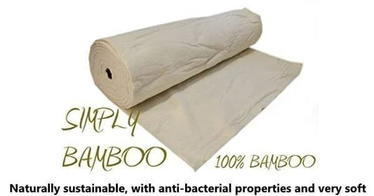 Sew Simple Super-Soft 50/50 Cotton/Bamboo Blend - 90" WIDE - 50% COTTON, 50% BAMBOO - 0.5m image