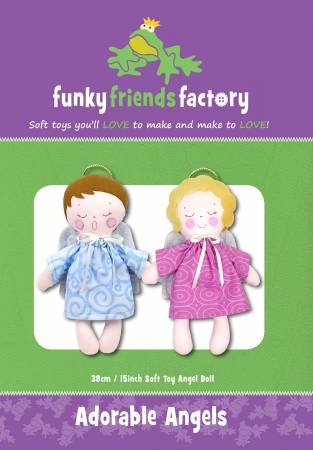 Adorable Angels - Funky Friends Factory Pattern image 0
