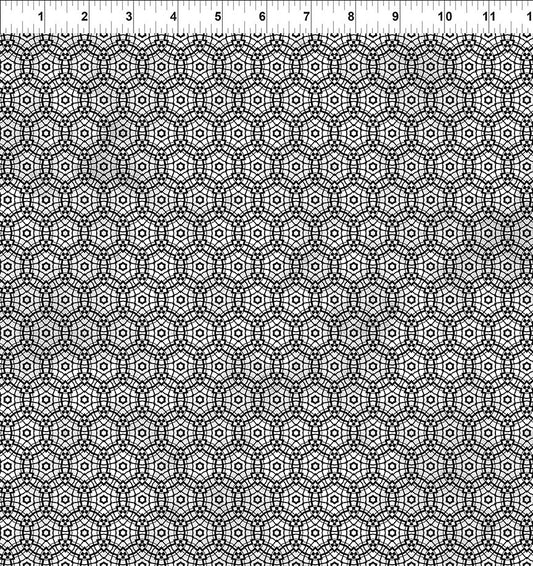 La Luna by Jason Yenter - Gray/Silver Circles