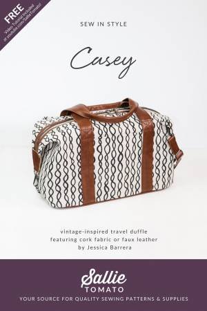 Casey Paper Pattern- Bag making by Sallie Tomato image 0