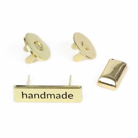 Sachi Bag Hardware Set by Sallie Tomato - Gold image