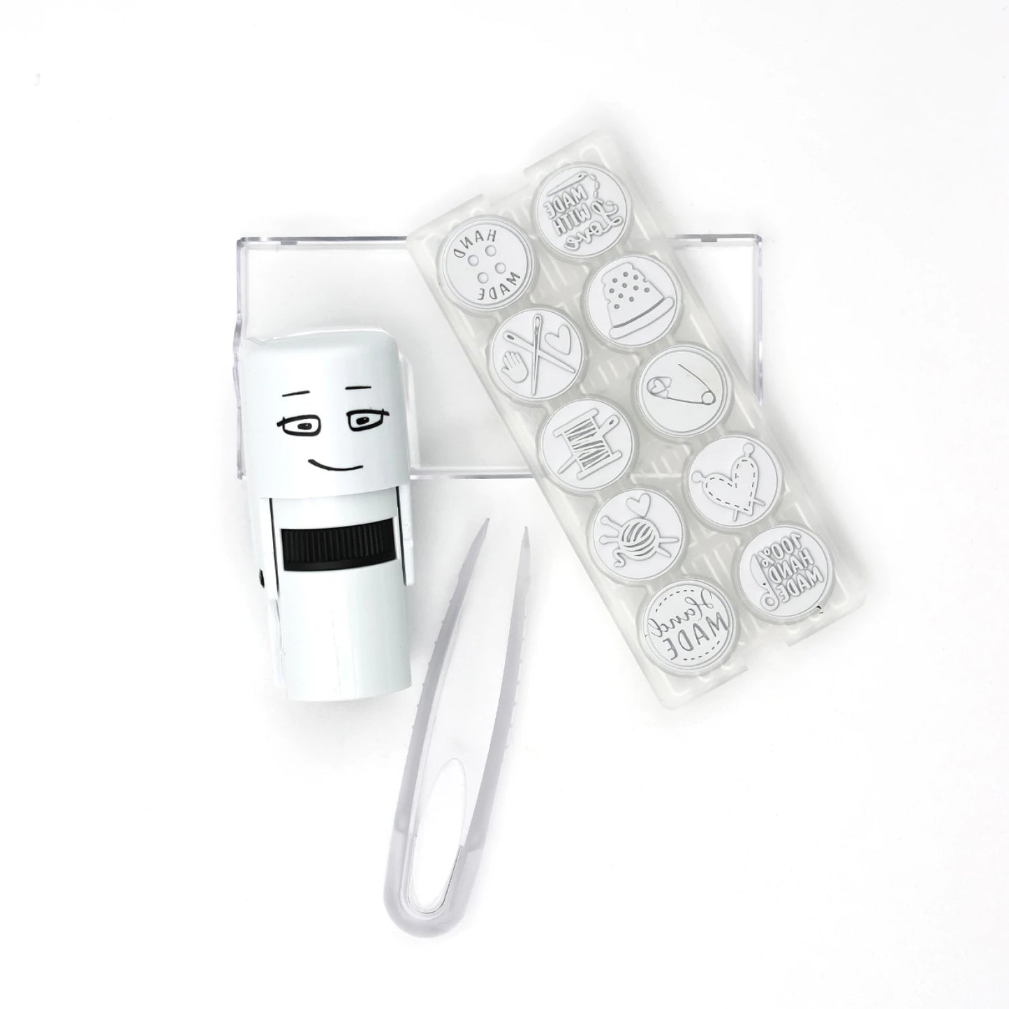 Little NIO Handmade stamps with Textile Ink