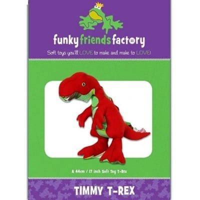 Timmy T-Rex - Funky Friends Factory Pattern image 0