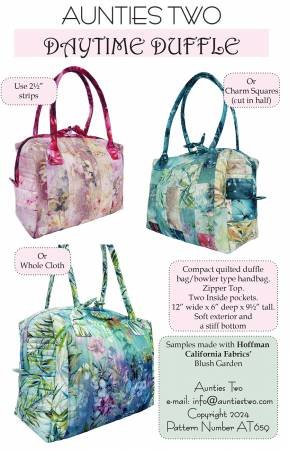 Aunties Two Daytime Duffle Pattern image 0