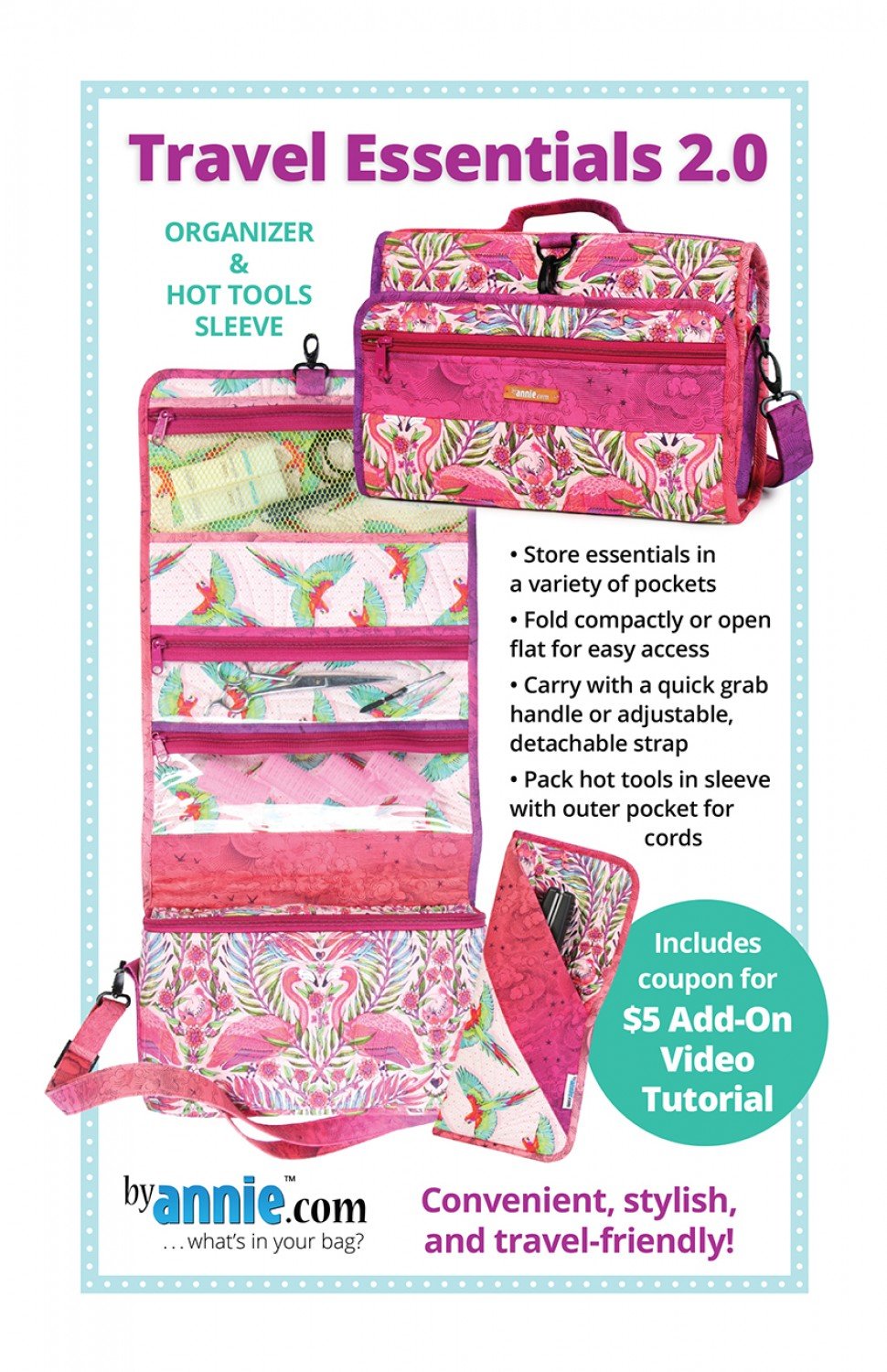 Travel Essentials 2.0 - NEW Pattern From ByAnnie image 0
