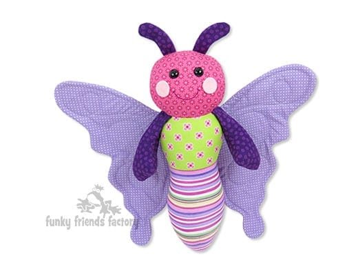 Belinda Butterfly - Funky Friends Factory Pattern image 0