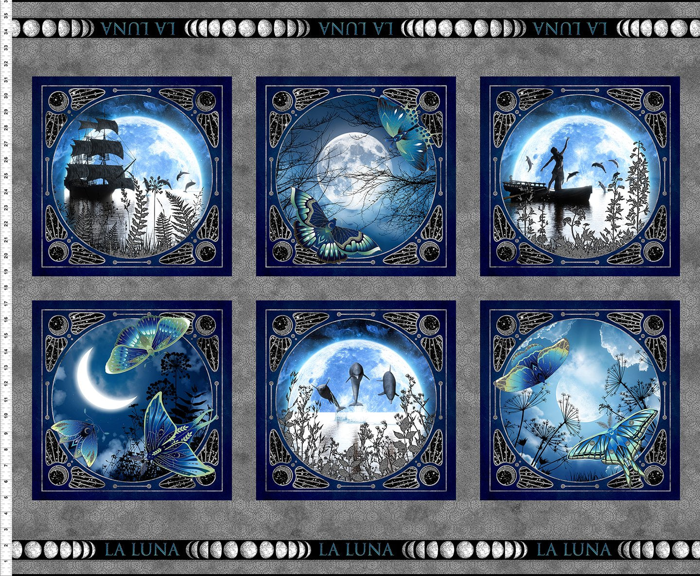 La Luna by Jason Yenter - Small Panel