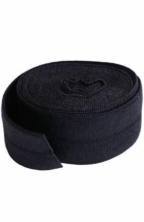 ByAnnie Fold-Over Elastic by the Metre (Colour options available) - Black image