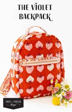 The Violet Backpack Pattern by Knot & Thread image 0
