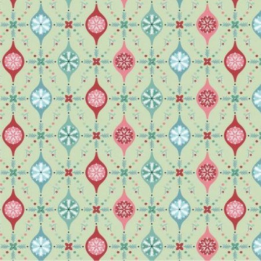 Frost & Furry by Poppie Cotton - Merry Berries - Mint image 0