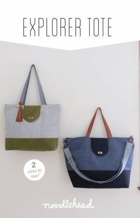 Explorer Tote Pattern by Noodlehead image 0