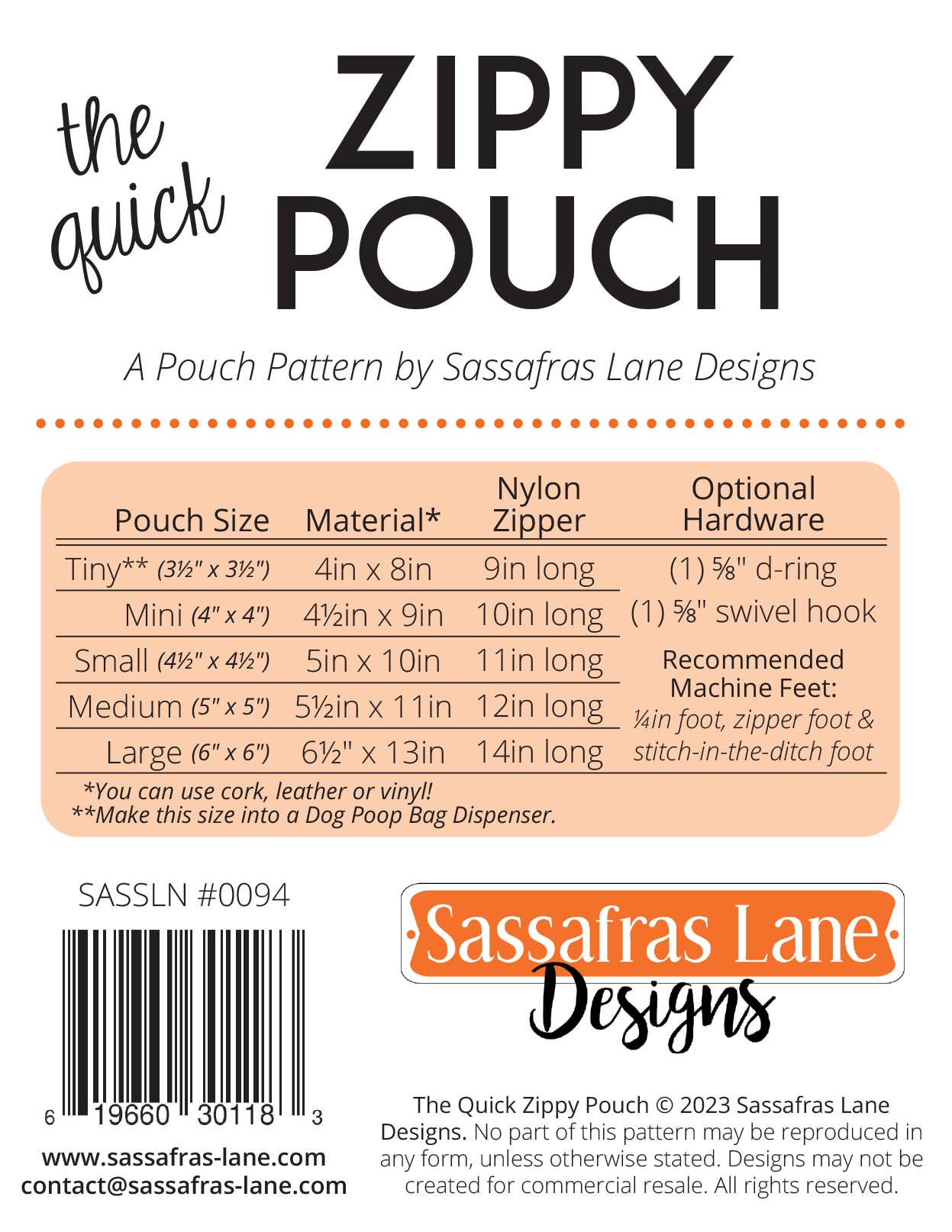 The Quick Zippy Pouch
