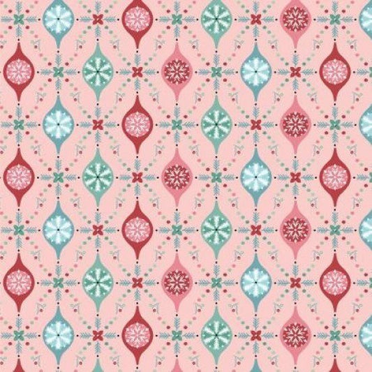 Frost & Furry by Poppie Cotton - Merry Berries - Pink image 0