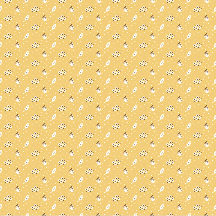 Wildwood Dwellings by Poppie Cotton - Vintage Apron Yellow image 0