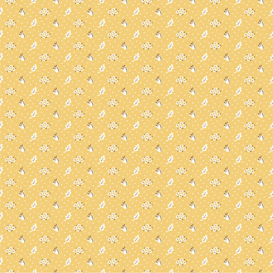 Wildwood Dwellings by Poppie Cotton - Vintage Apron Yellow image 0